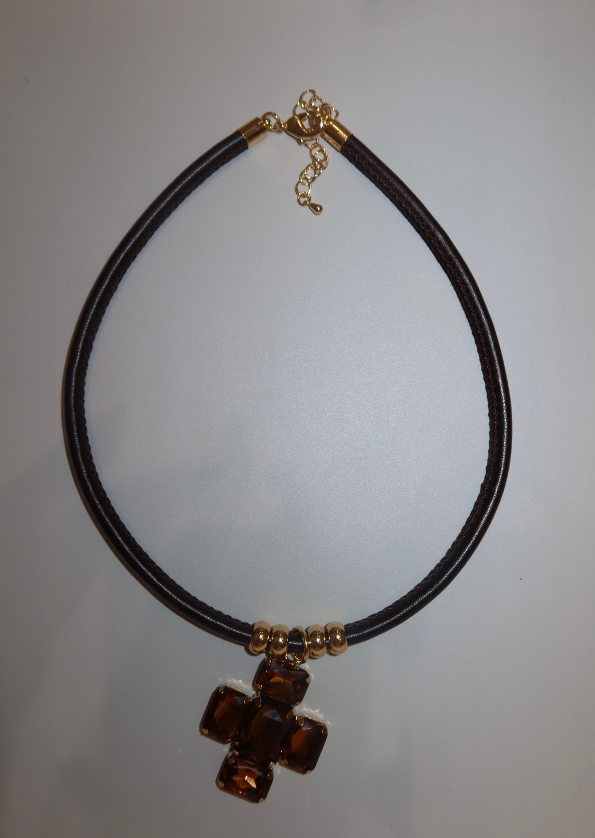 Collar Trébol Cristal