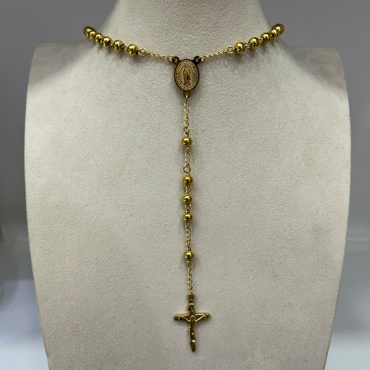 Collar Rosario Bolitas