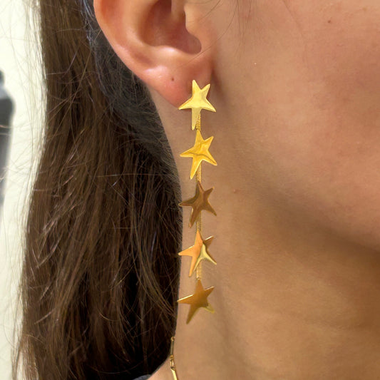 Pendiente Estrellitas