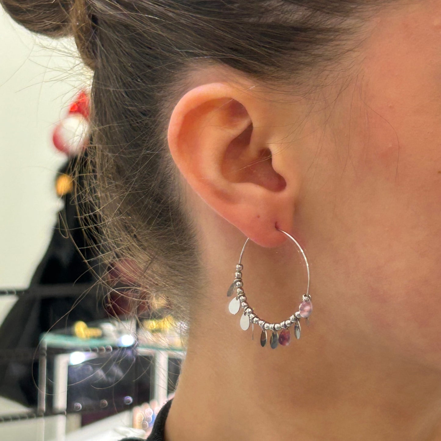 Pendiente Aros Formas