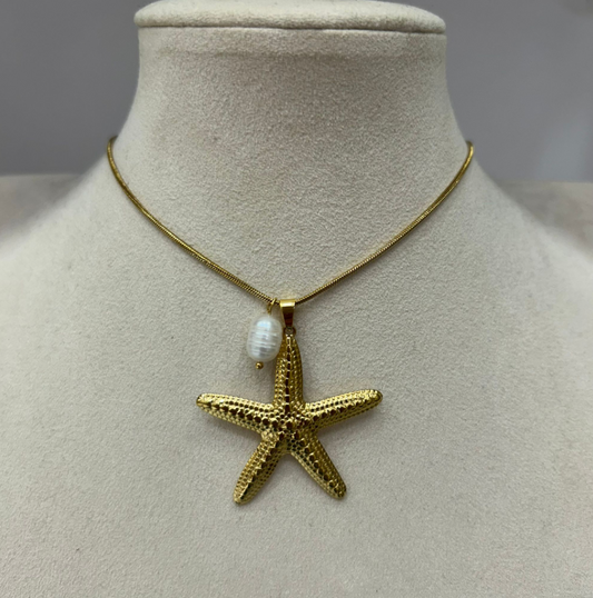 Collar Perla y Figura