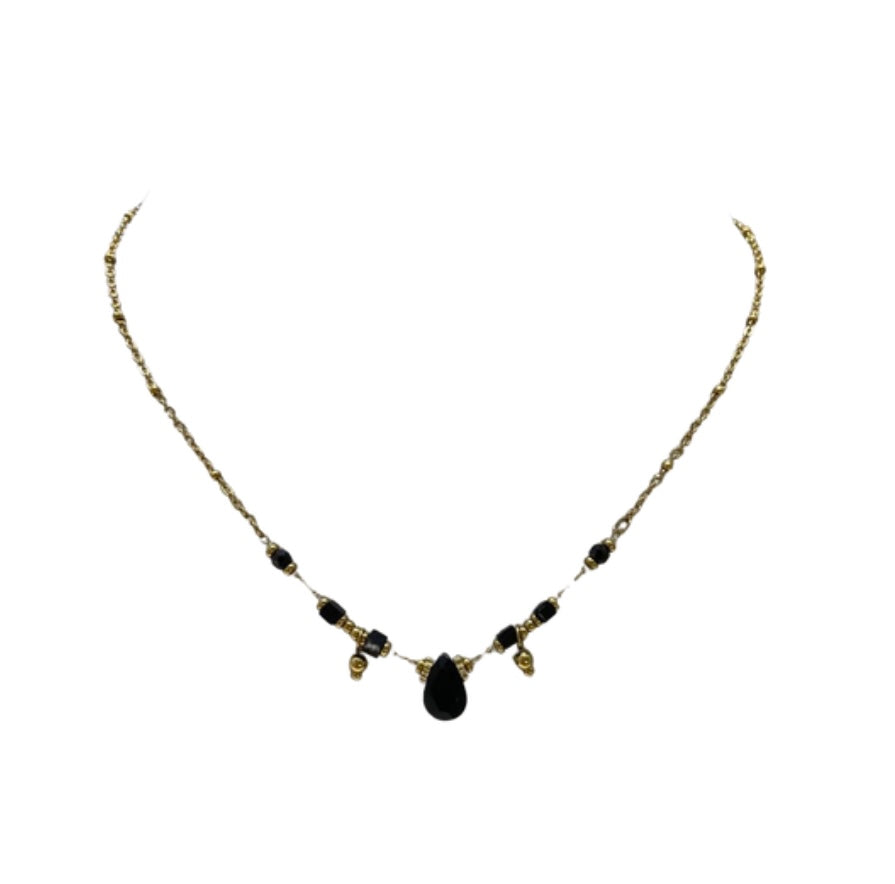 Collar Piedritas Lagrima