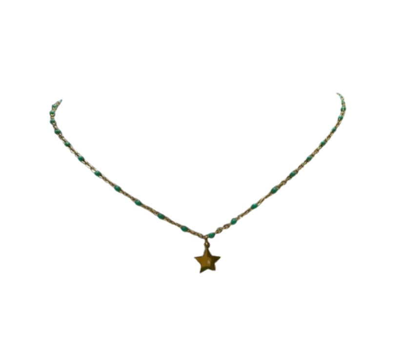 Collar Piedritas Estrella
