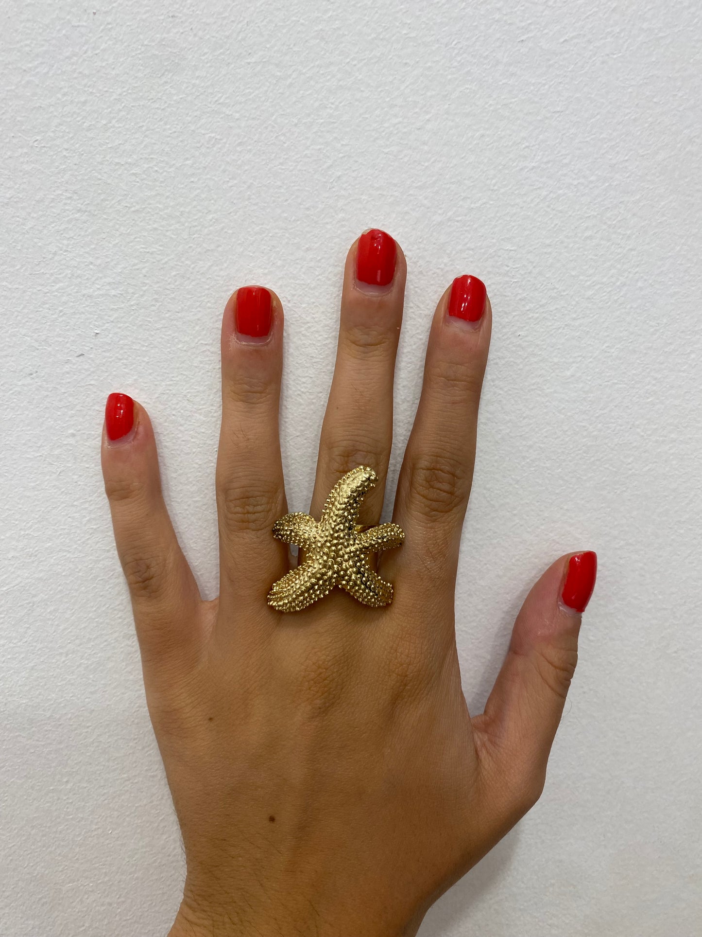 Anillo Estrella Rugosa