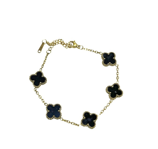 Pulsera 5 Treboles Colores
