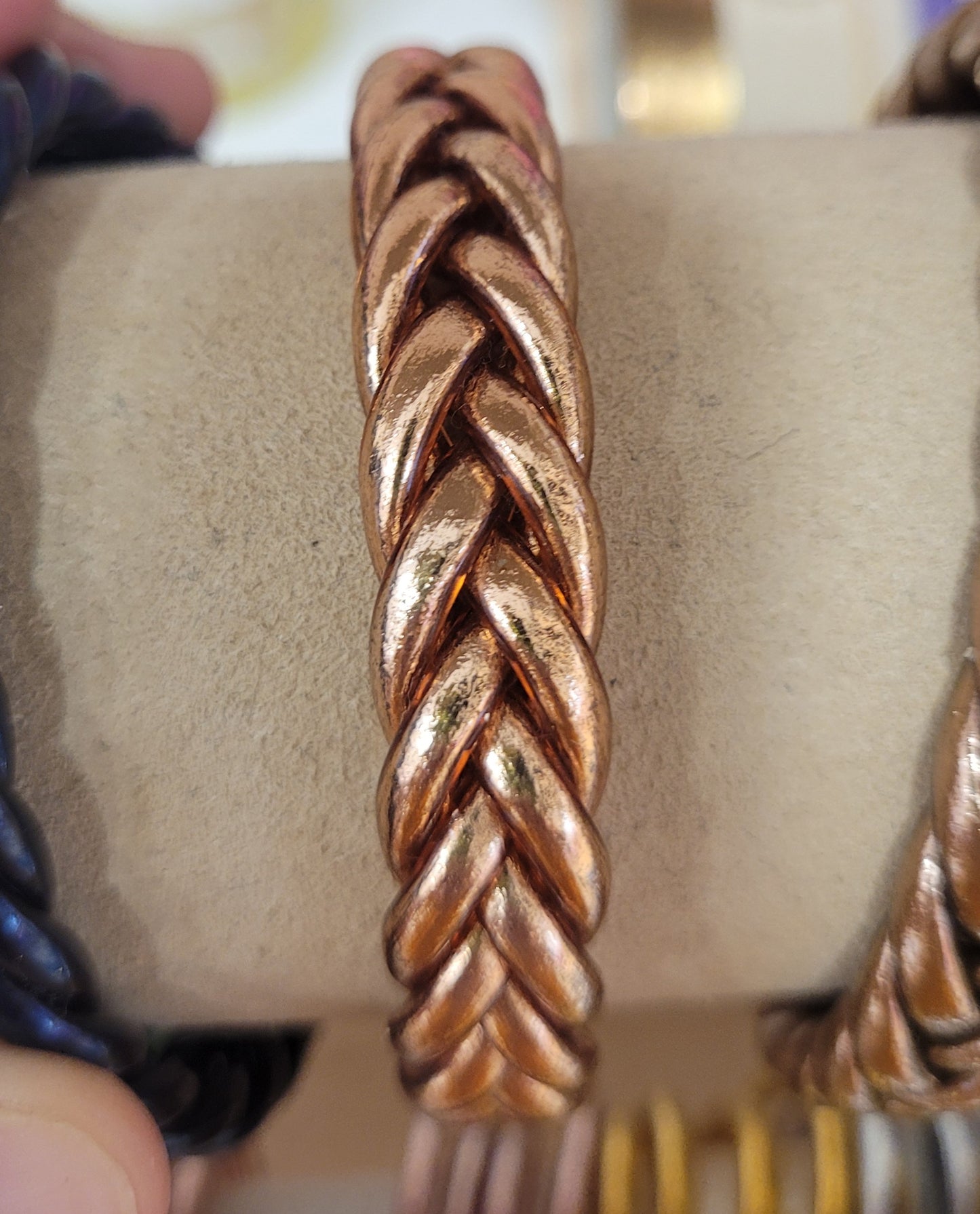 Pan de oro trenzada