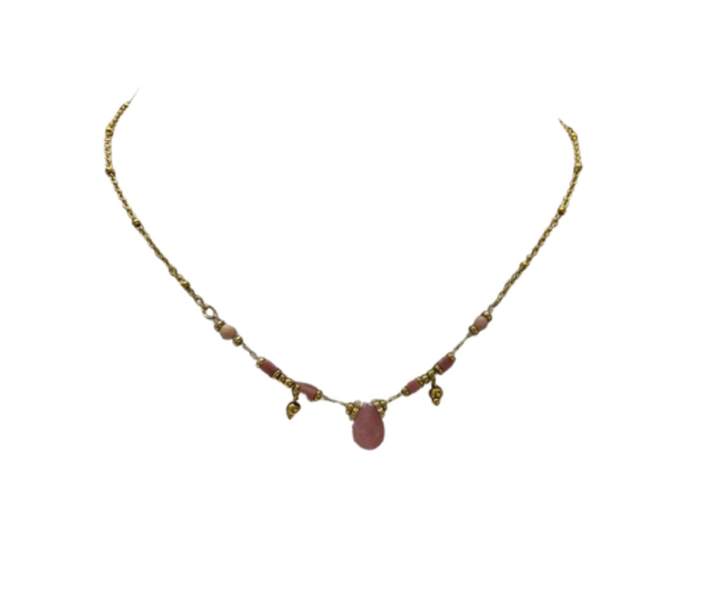 Collar Piedritas Lagrima