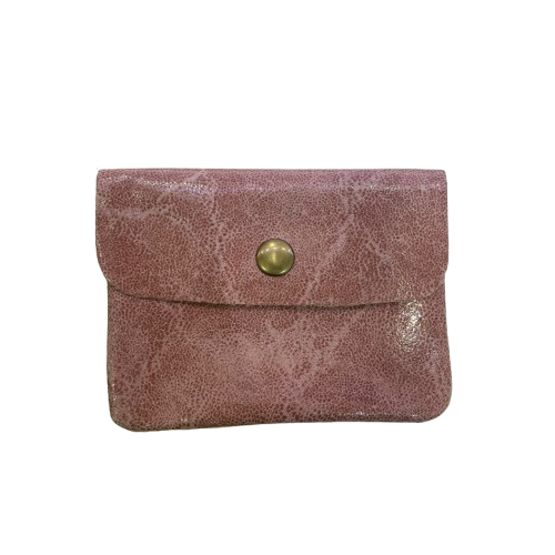 Monedero Satinado Rosa
