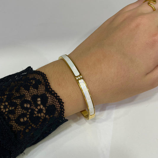 Pulsera Rígida Marmol