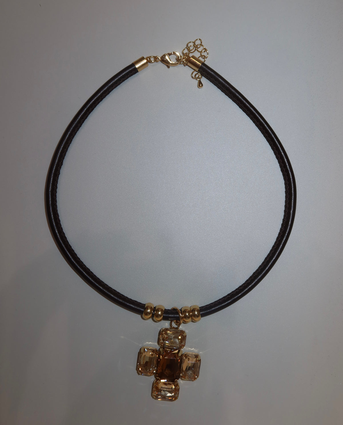 Collar Trébol Cristal