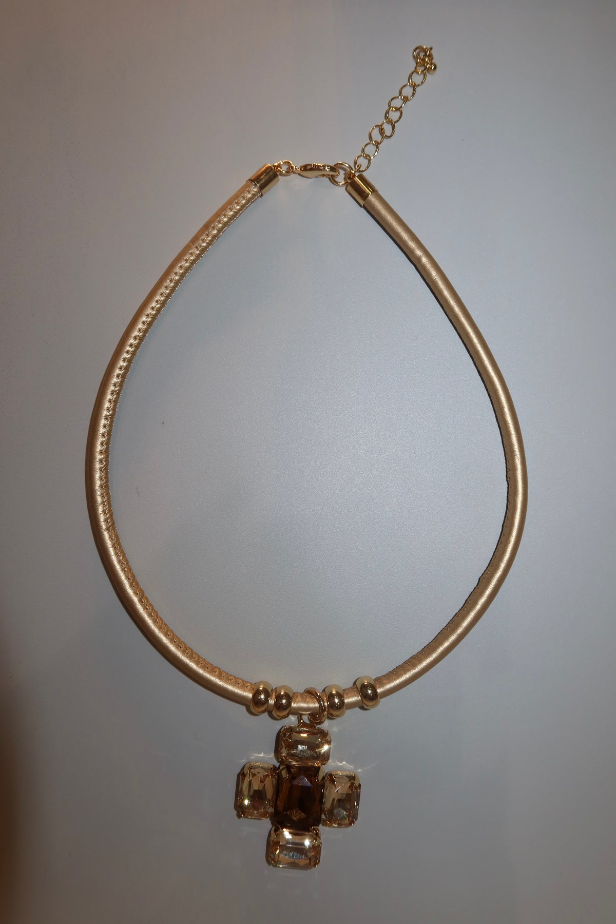 Collar Trébol Cristal