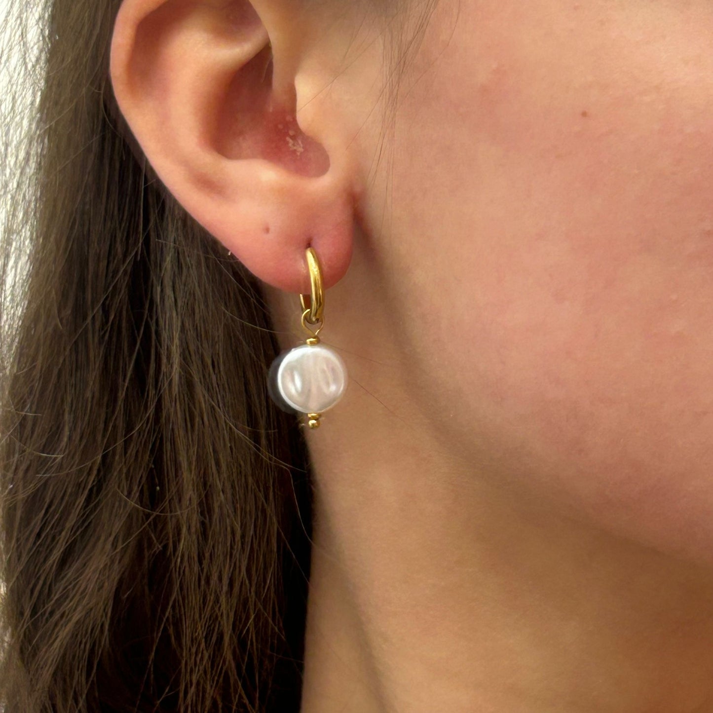 Pendiente Figura  Perla