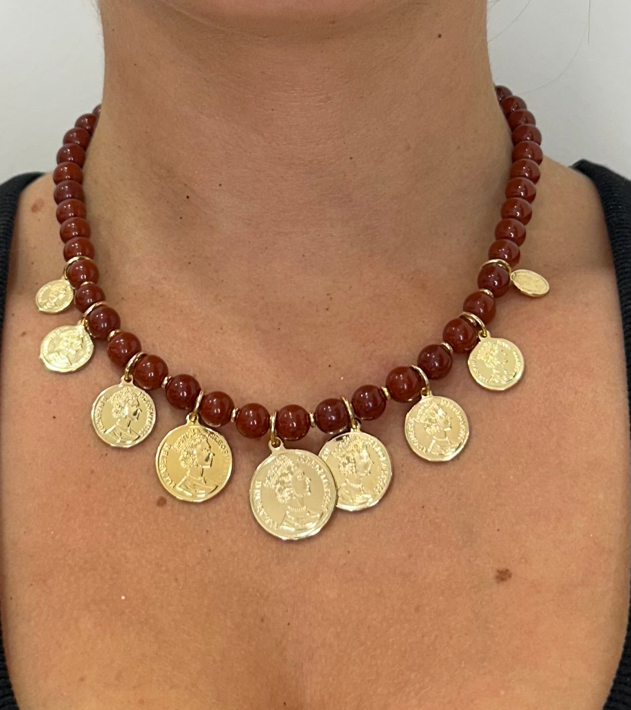 Collar Monedas