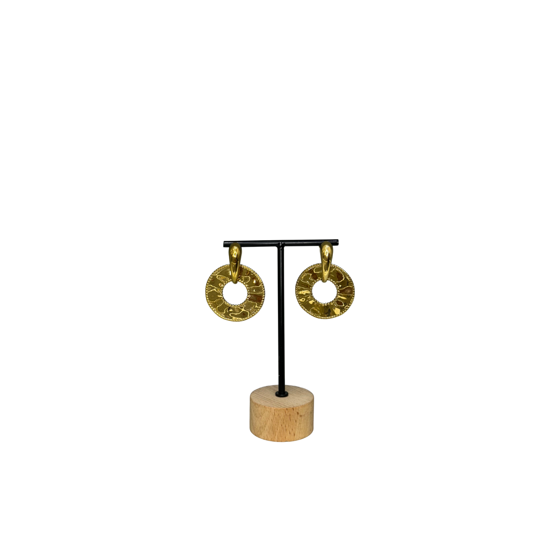 Pendiente Martillado