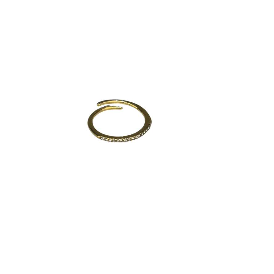 Anillo Linea Brillos