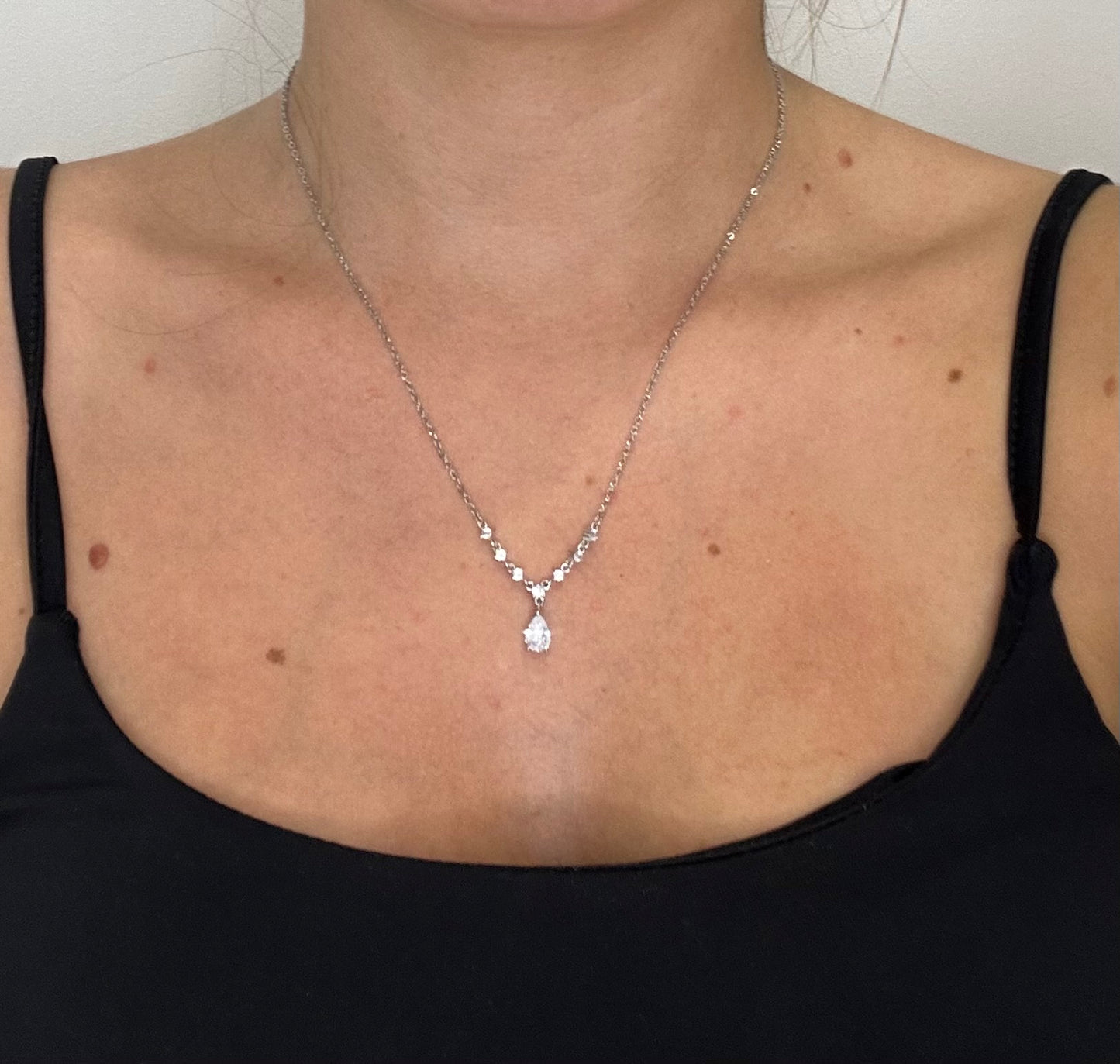 Collar Lágrima de Cristal