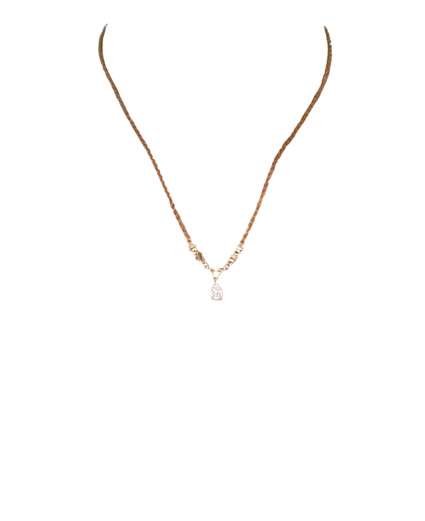 Collar Lágrima de Cristal