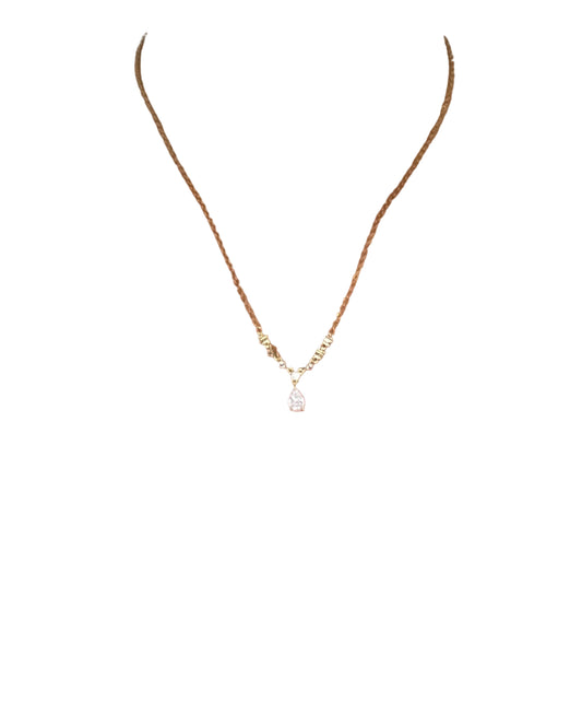 Collar Lágrima de Cristal