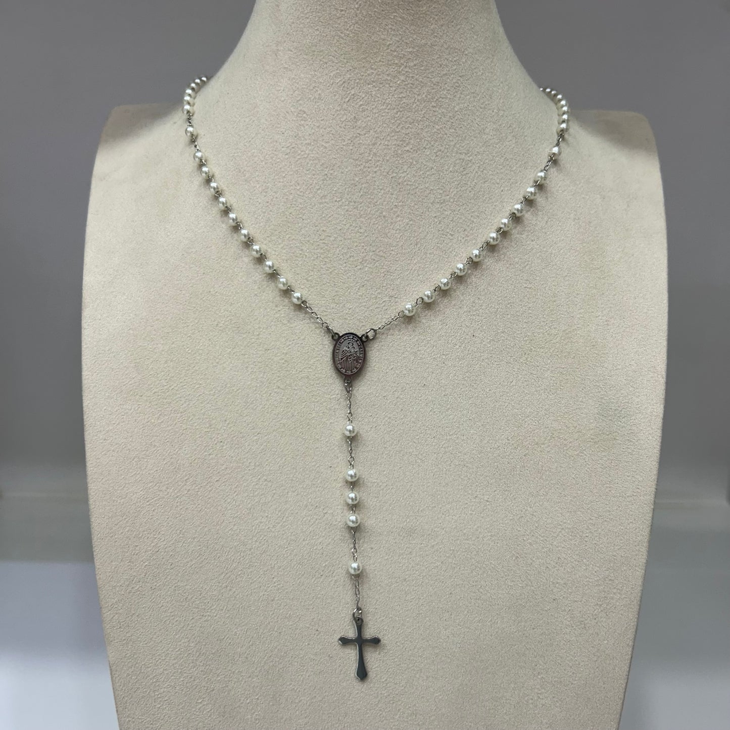 Collar Rosario Perlas