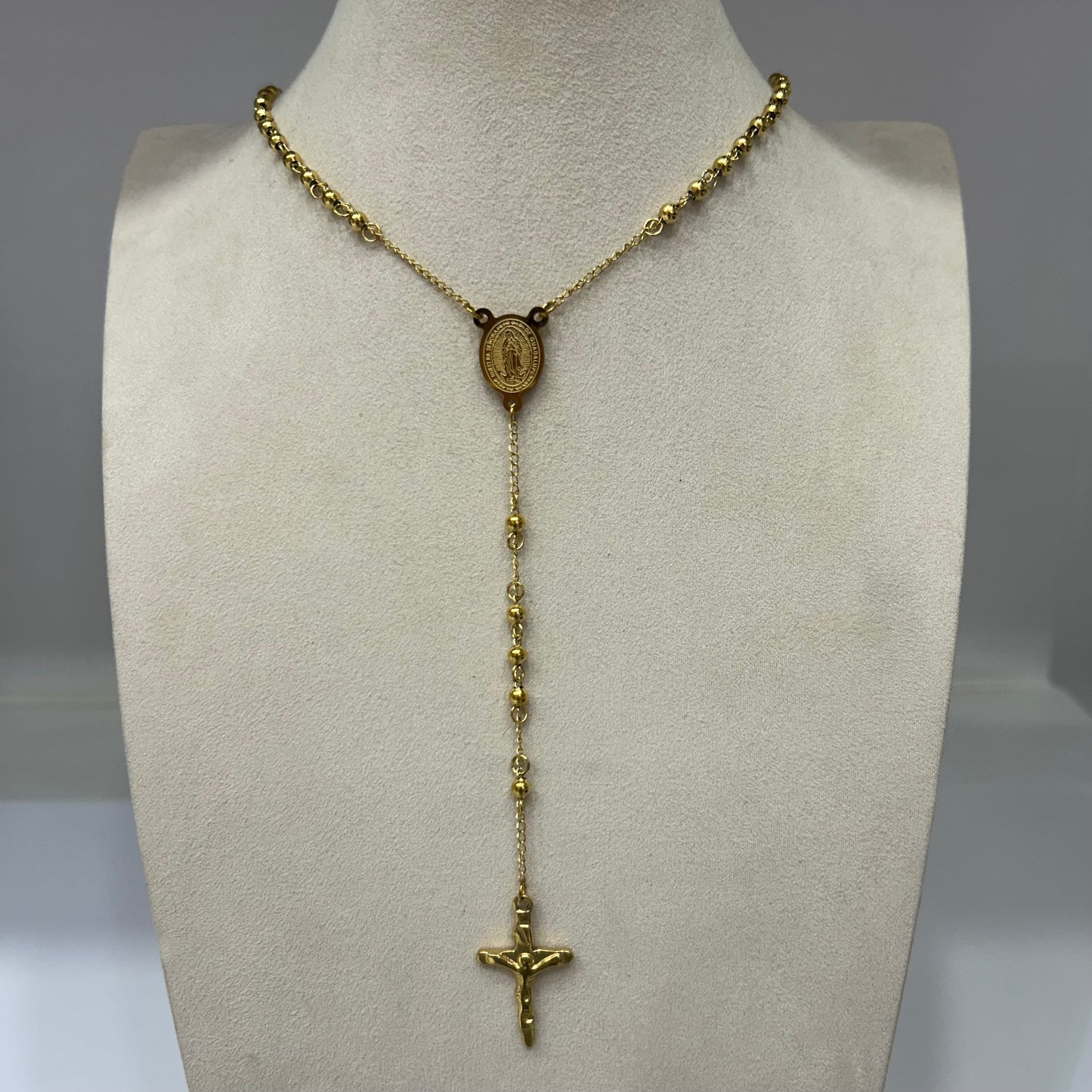 Collar Rosario Bolitas