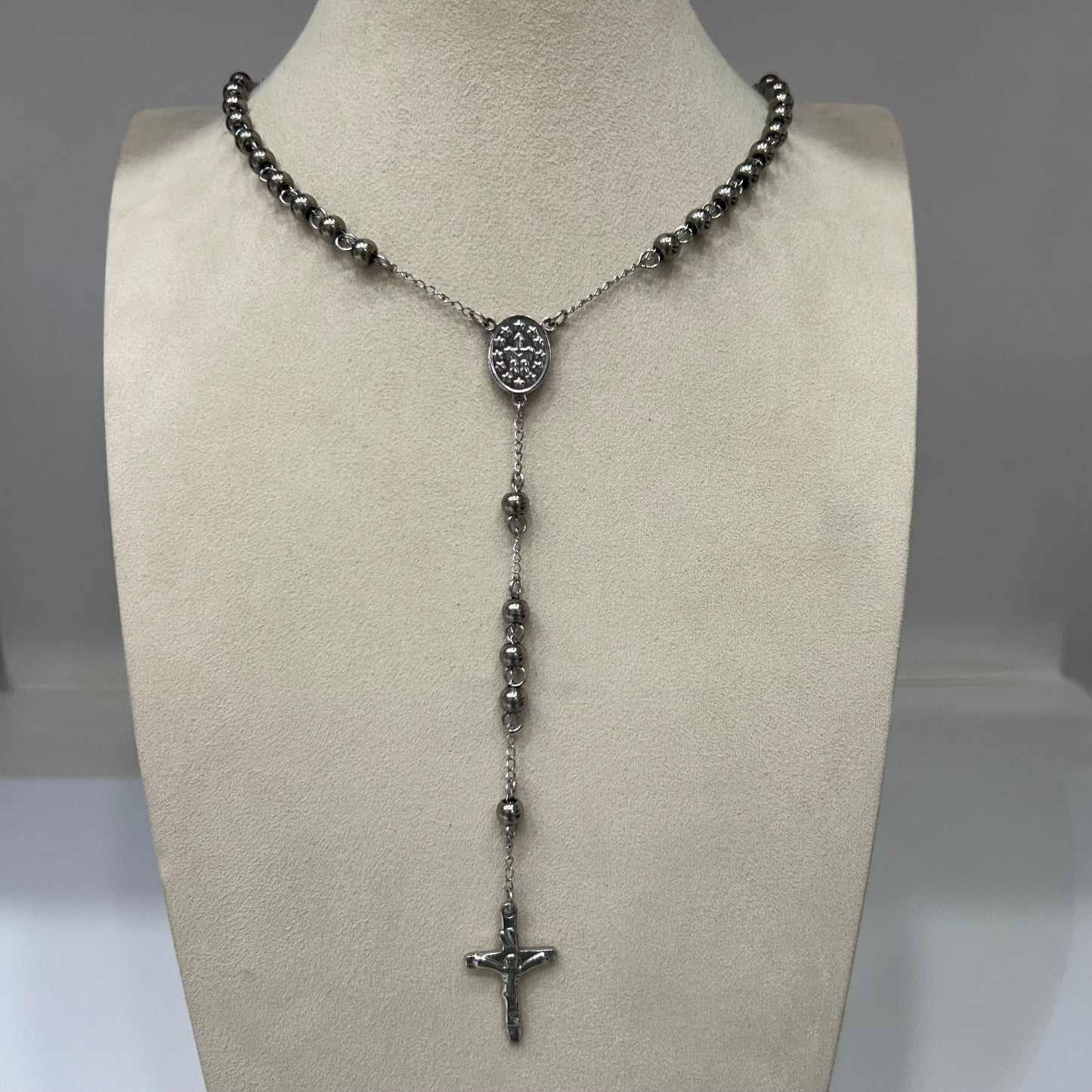 Collar Rosario Bolitas