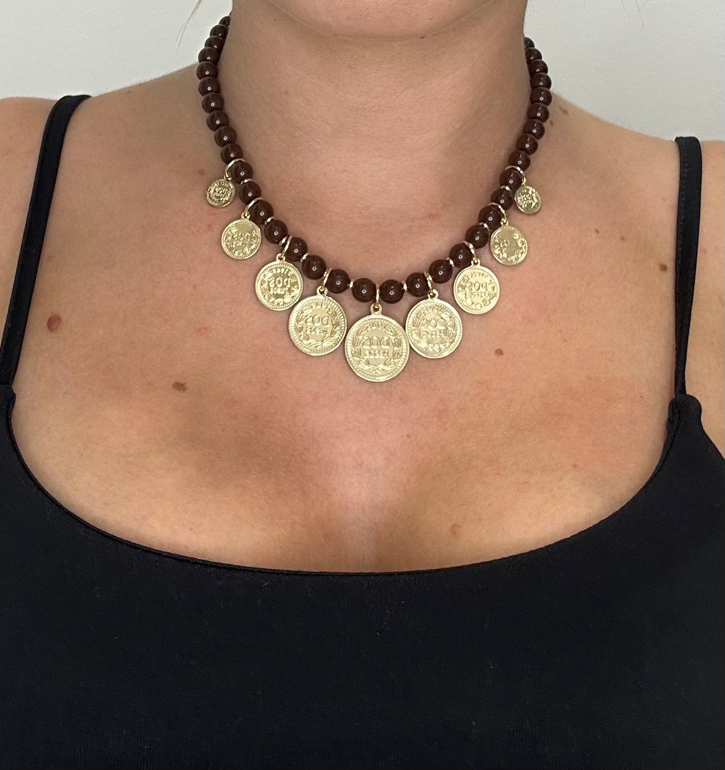 Collar Monedas