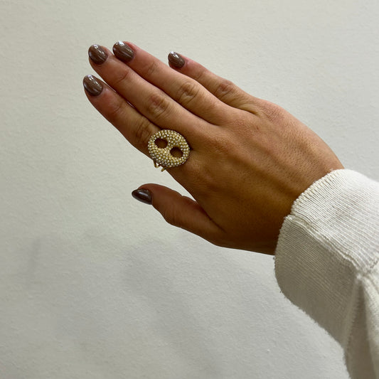 Anillo Monster Brillante