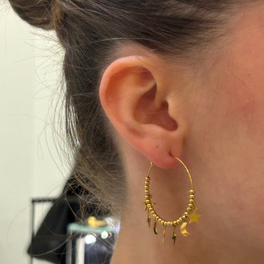 Pendiente Aros Formas