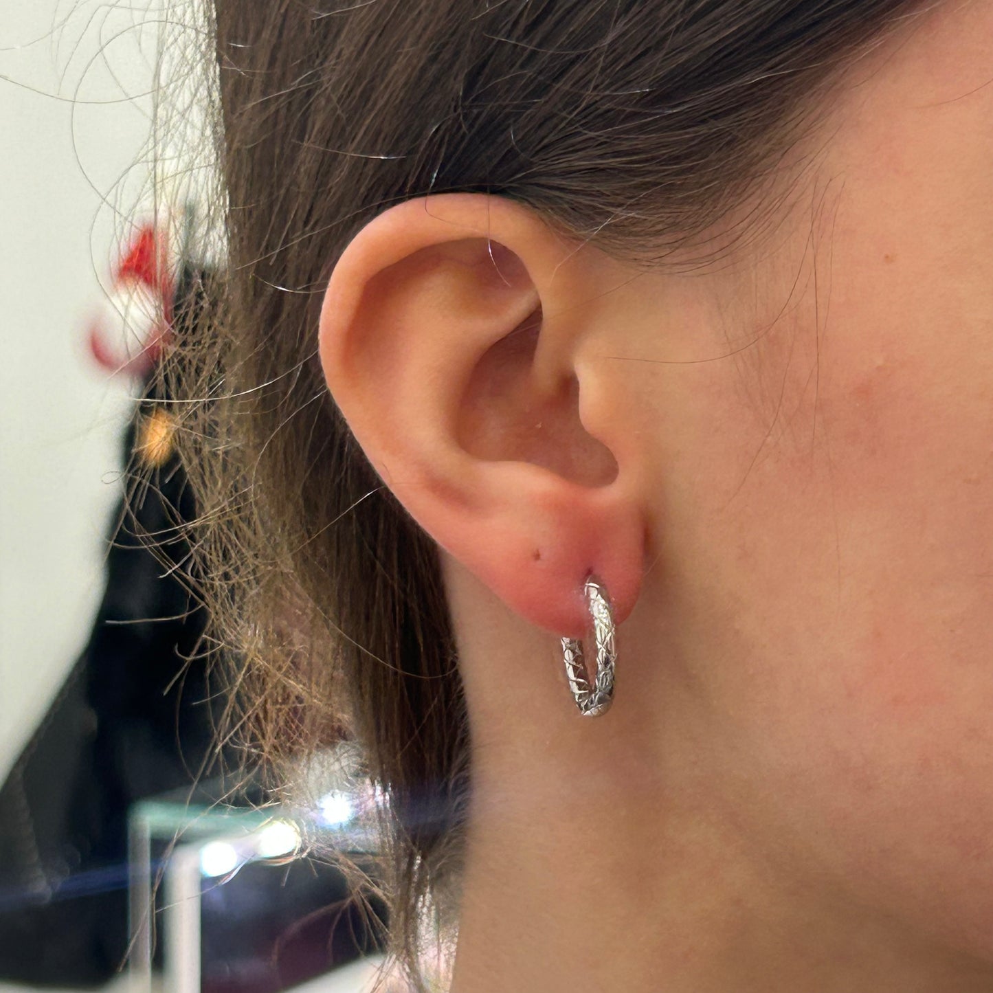 Pendientes Aros Rugosos