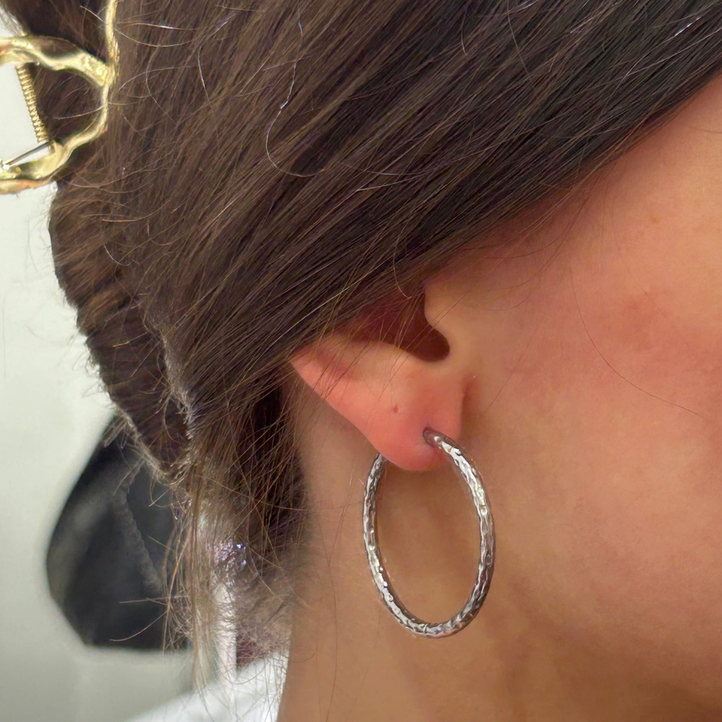 Pendientes Aros Rugosos