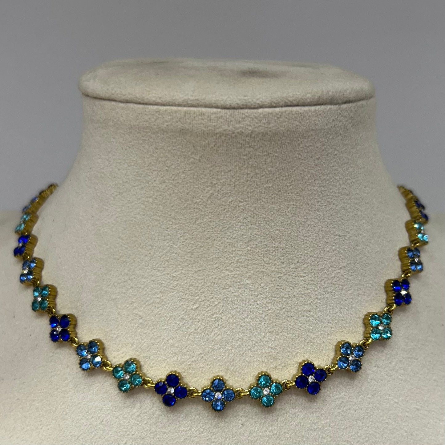 Collar Cristal Trébol