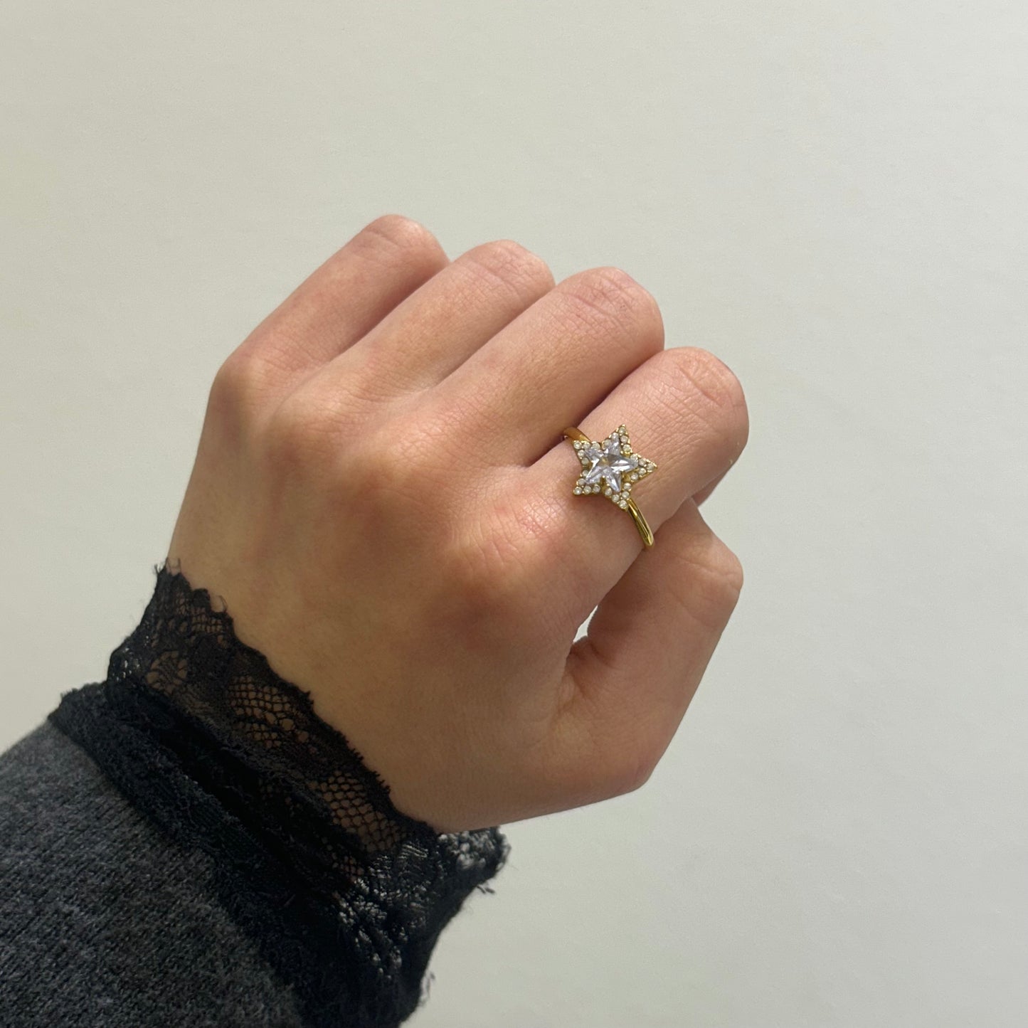 Anillo Formas Brillantes
