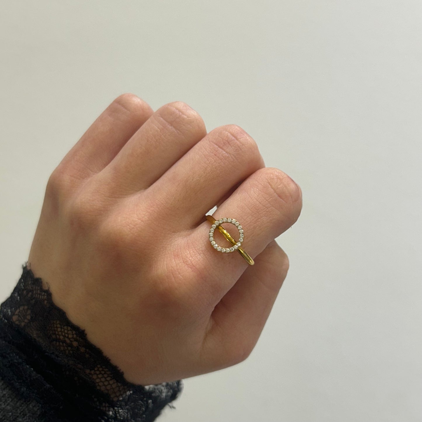 Anillo Formas Brillantes
