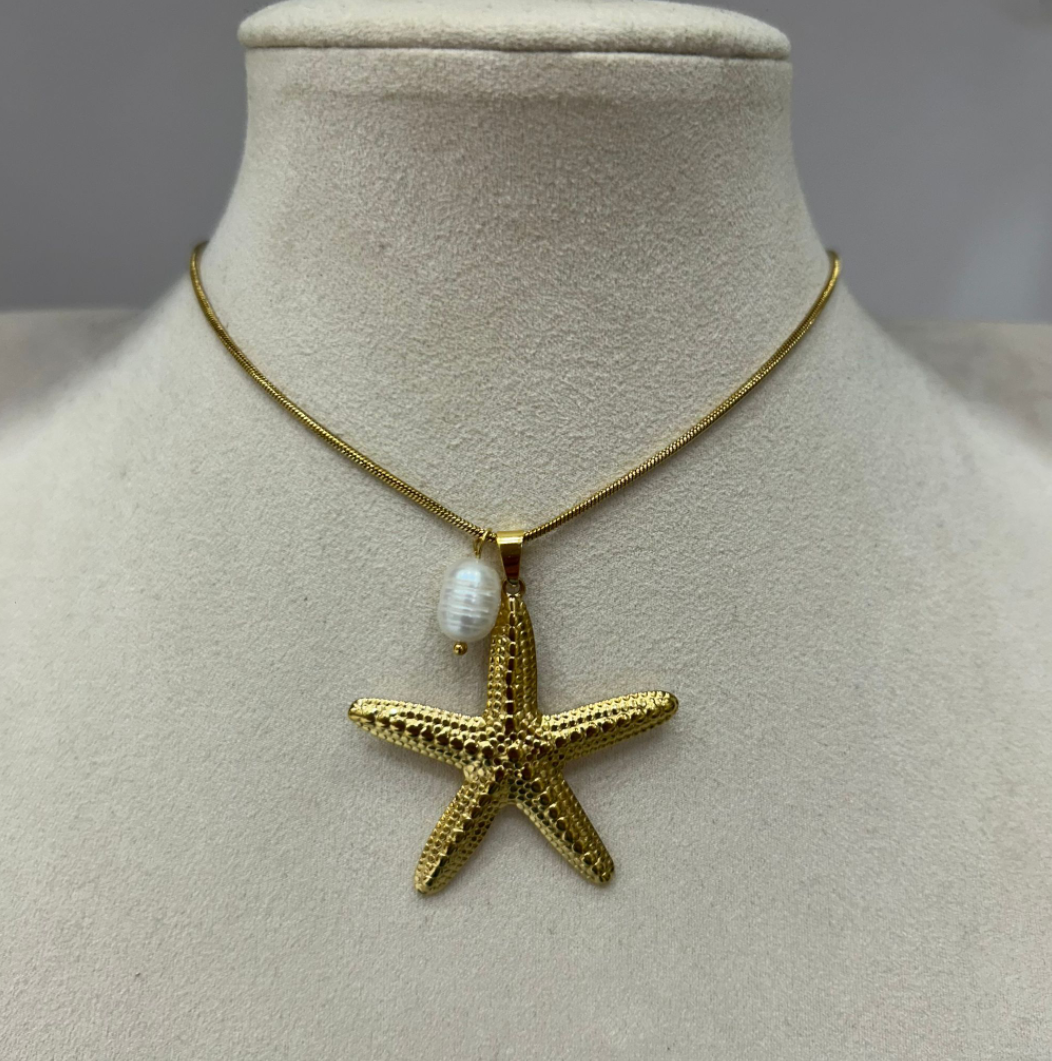Collar Perla y Figura