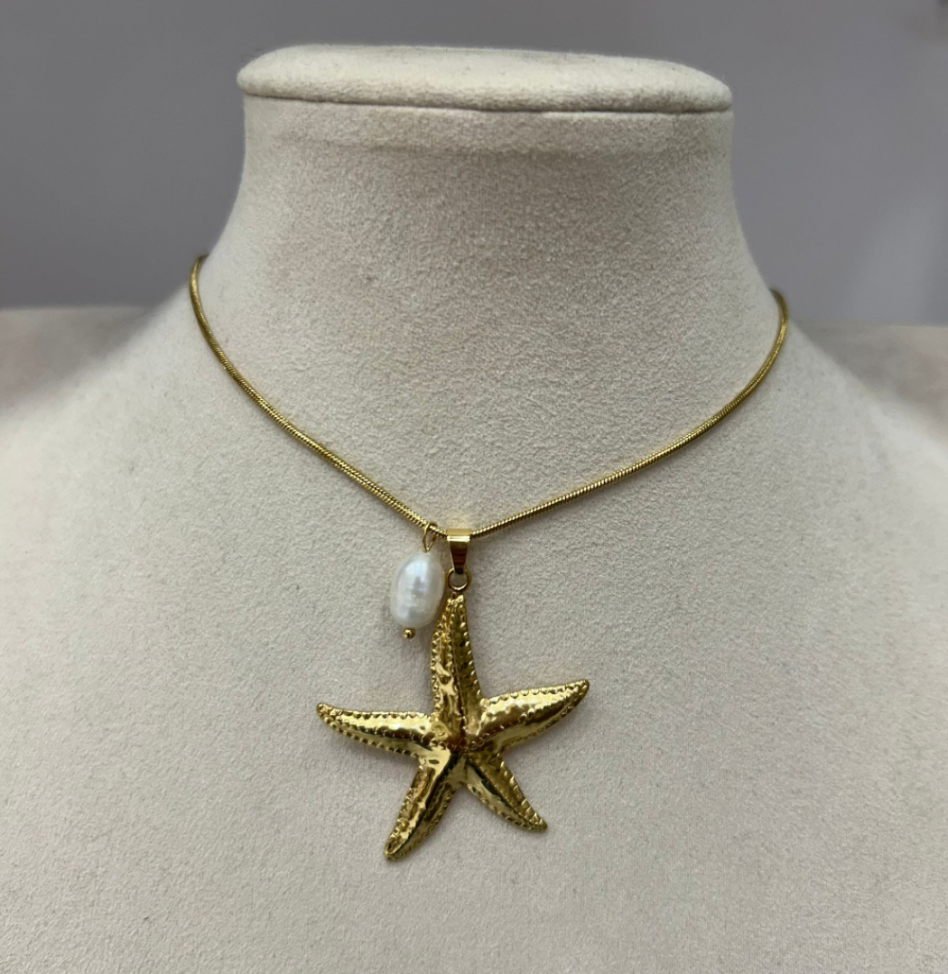Collar Perla y Figura