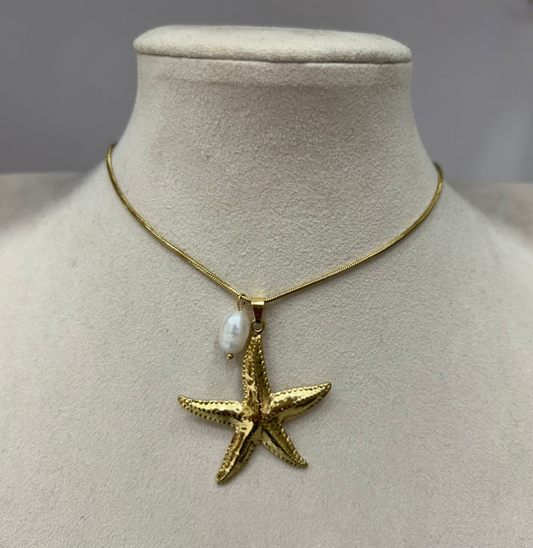 Collar Perla y Figura