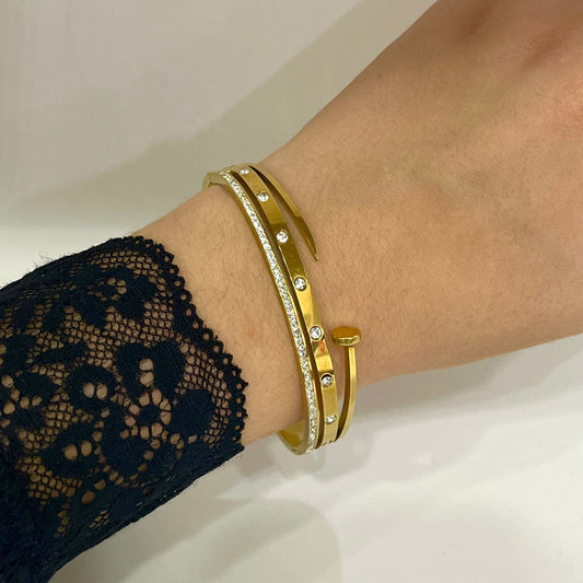 Pulsera Rígida Clavo
