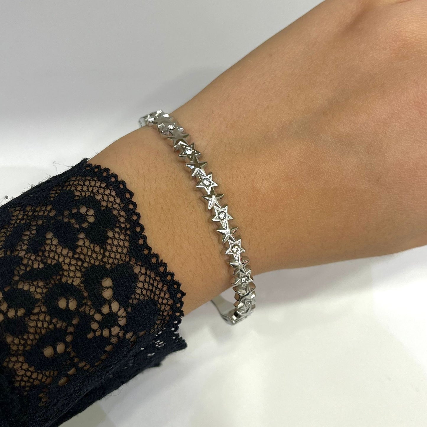 Pulsera Rígida Estrella