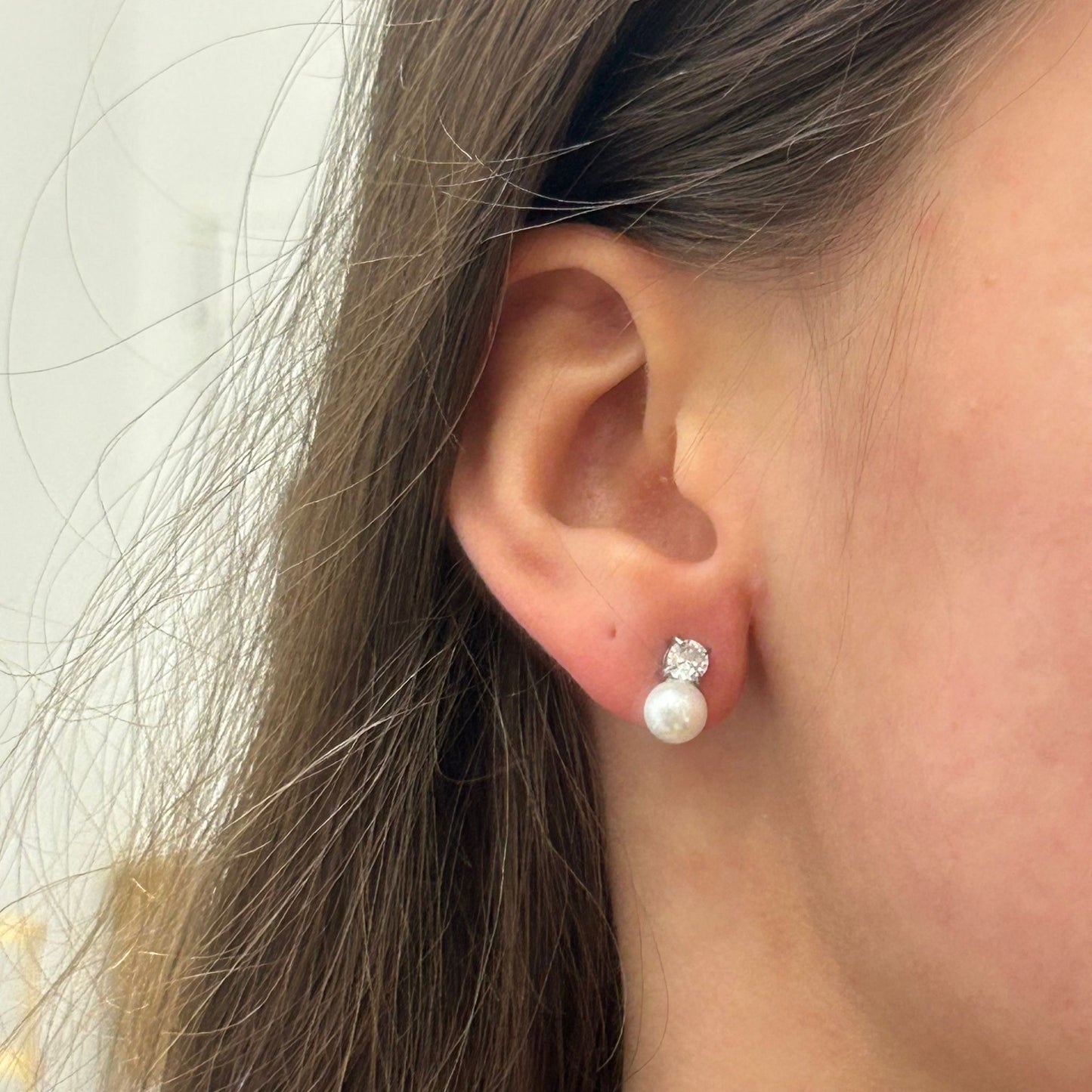 Pendiente Perla accesorio