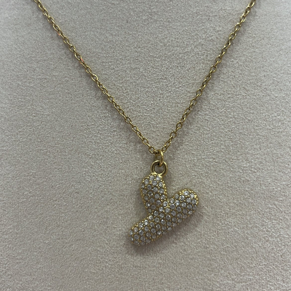 Collar Inicial Brillo