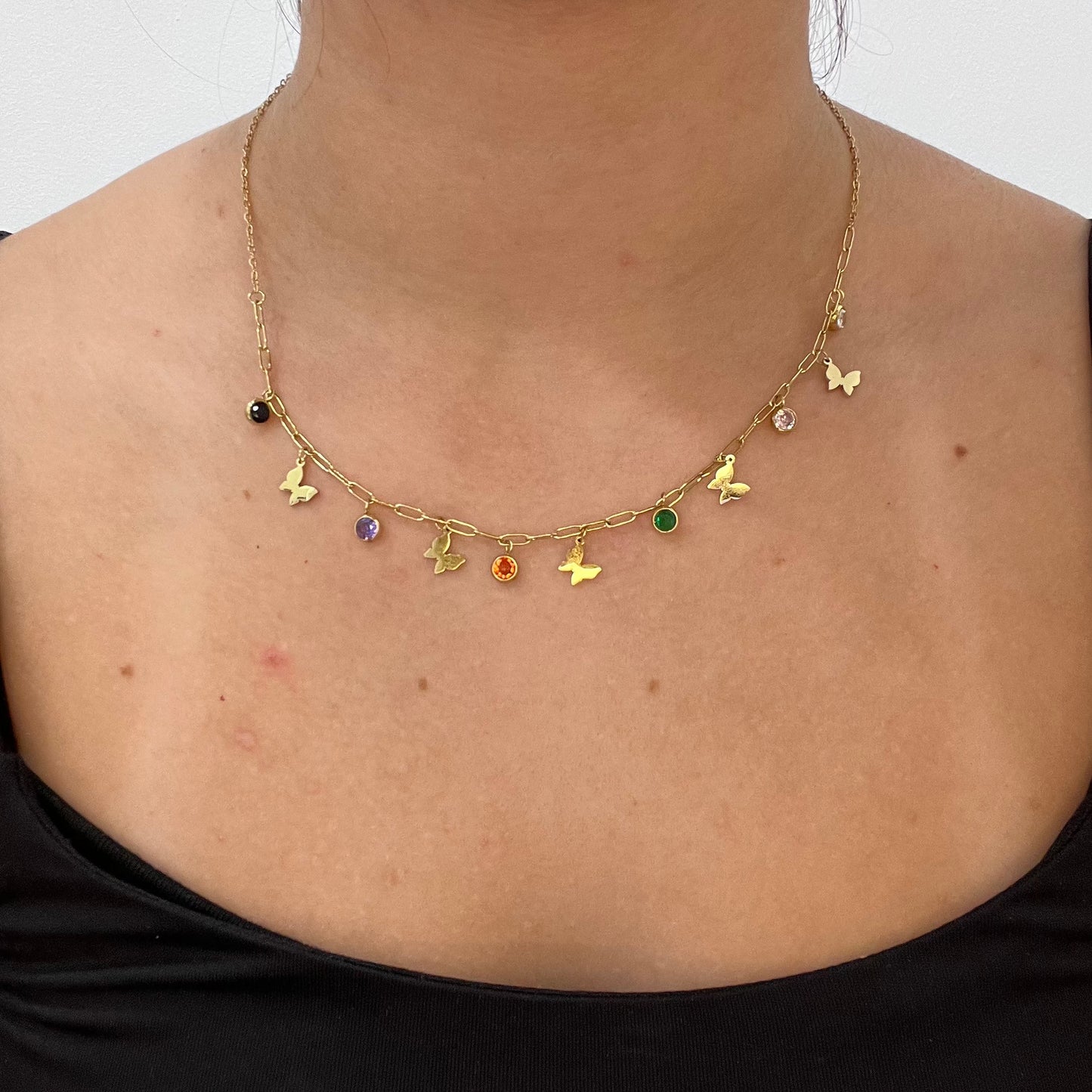 Collar Figuras Brillos