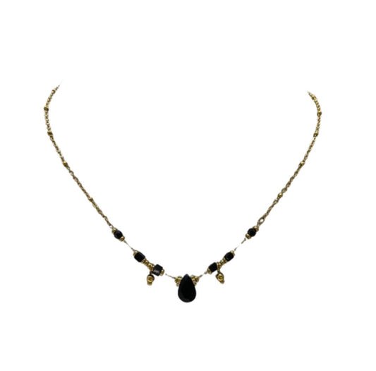 Collar Piedritas Lagrima