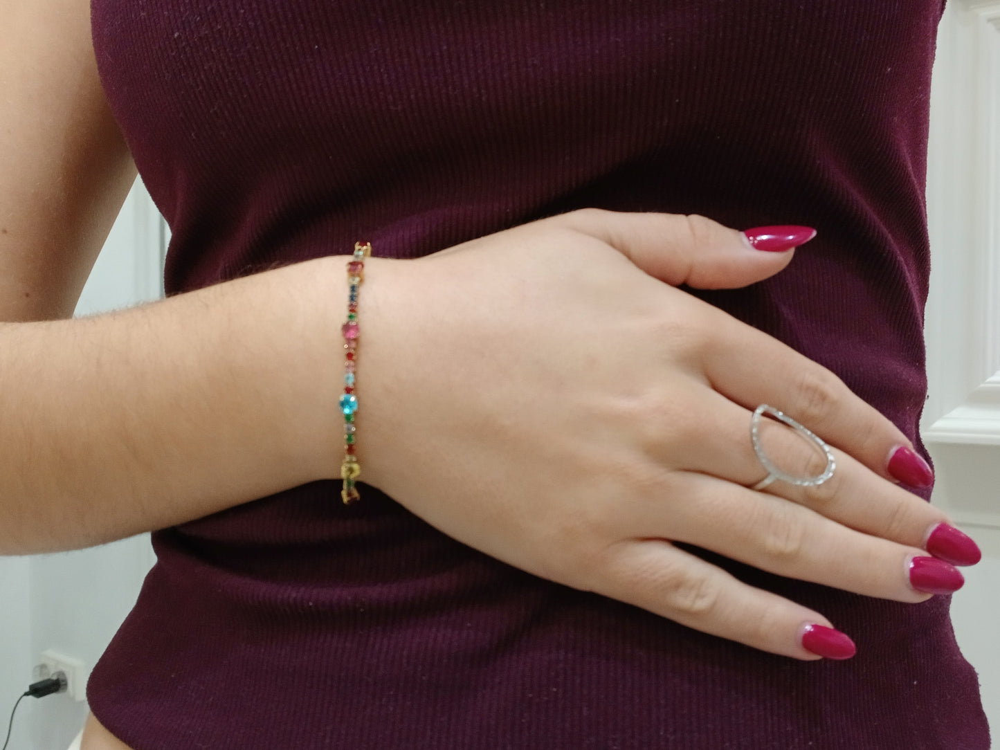 Pulsera brillos