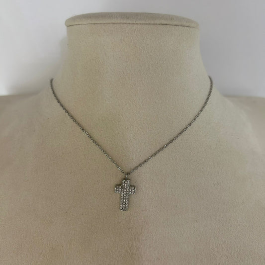 Collar Cruz Puntitos
