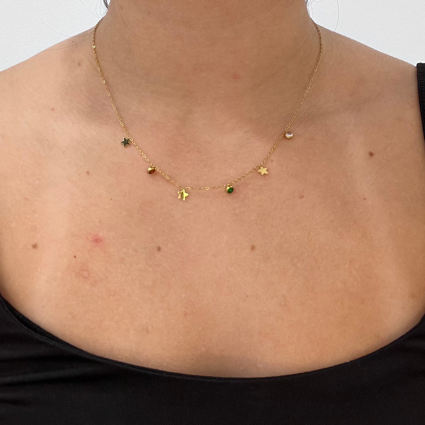 Collar Figuras Brillos