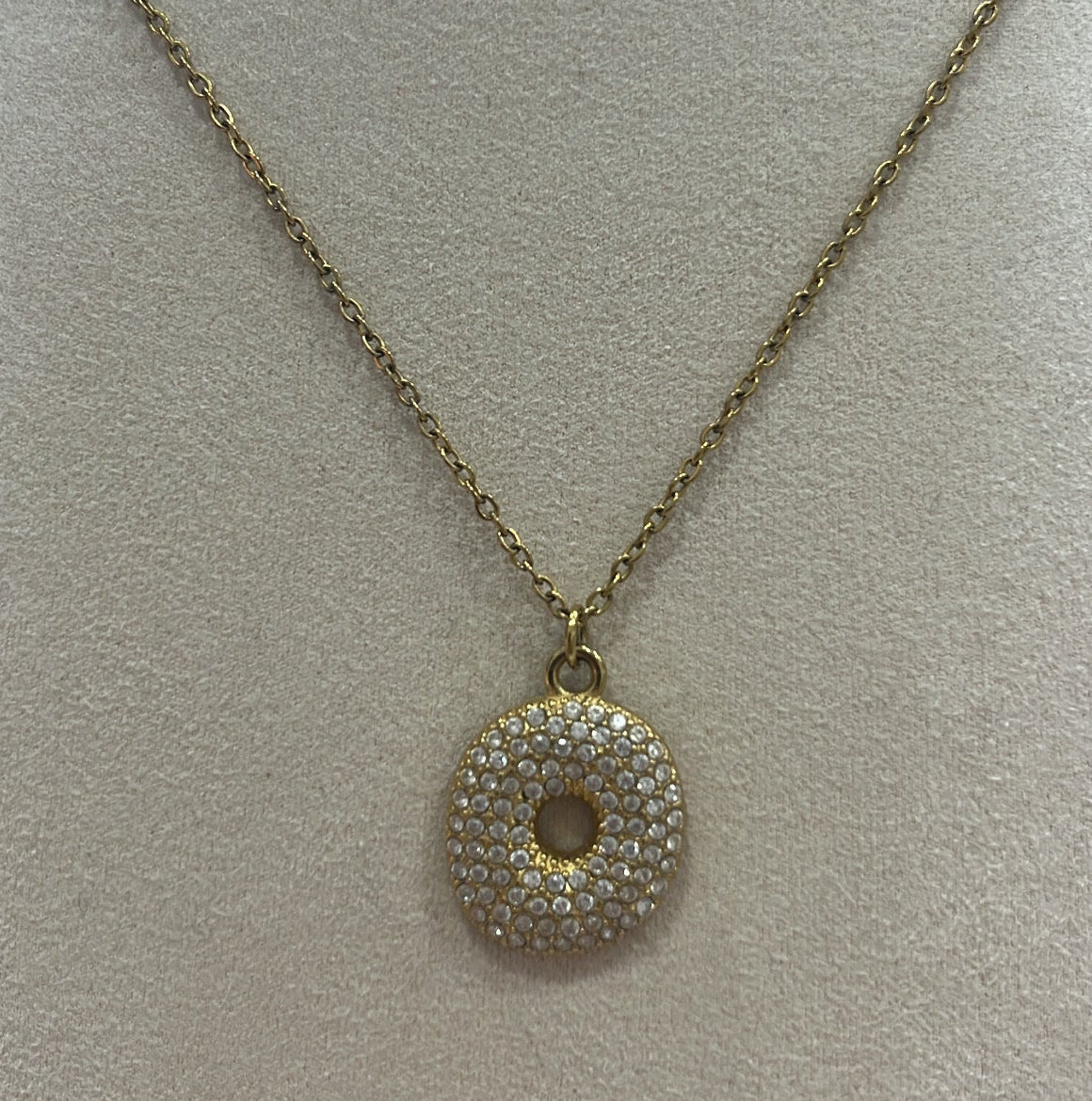 Collar Inicial Brillo