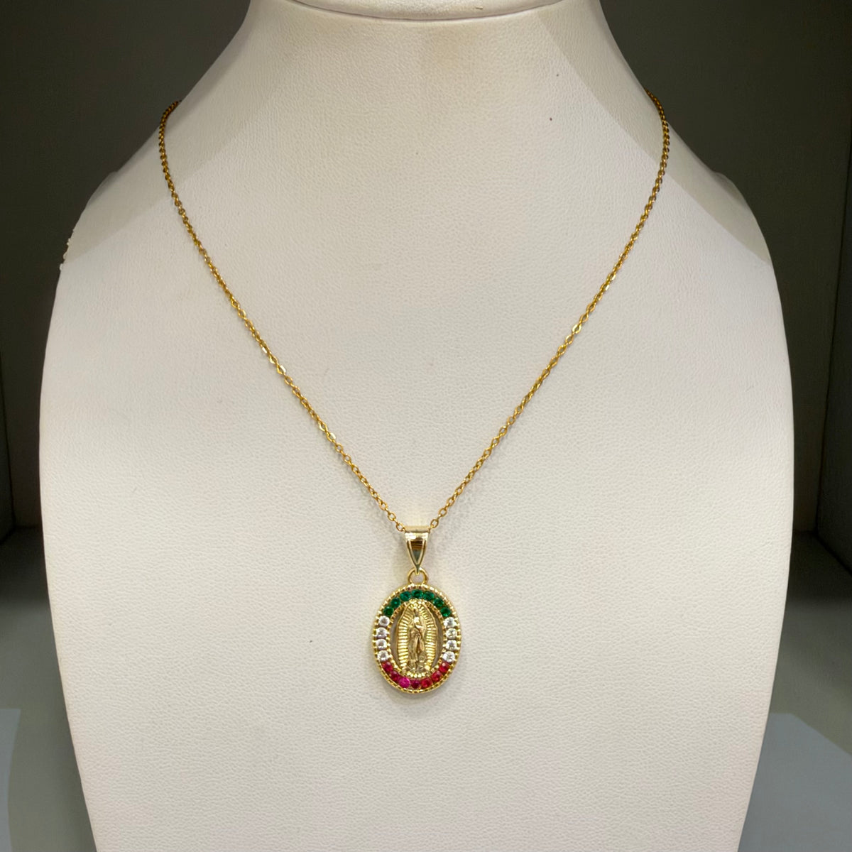 Collar Virgen Celestial