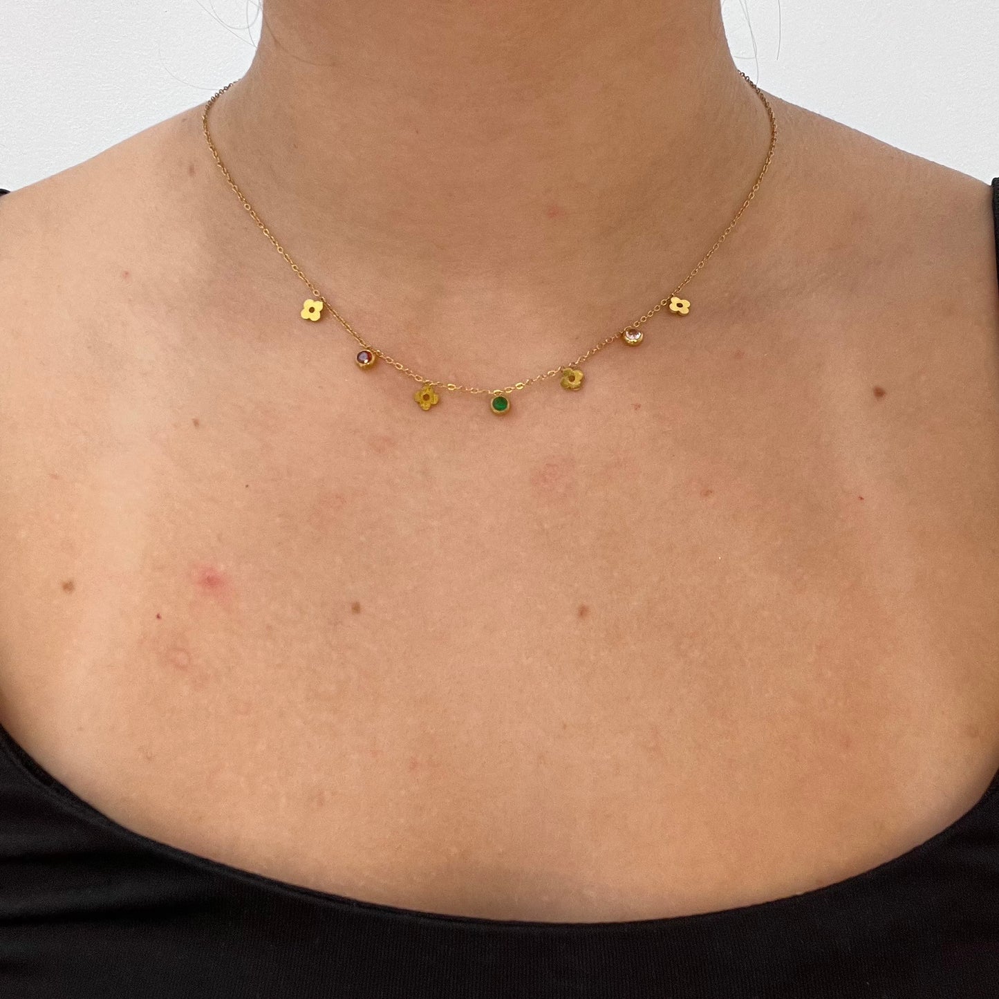 Collar Figuras Brillos