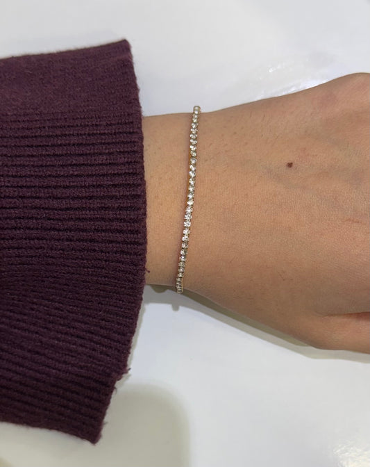 Pulsera elástica brillos