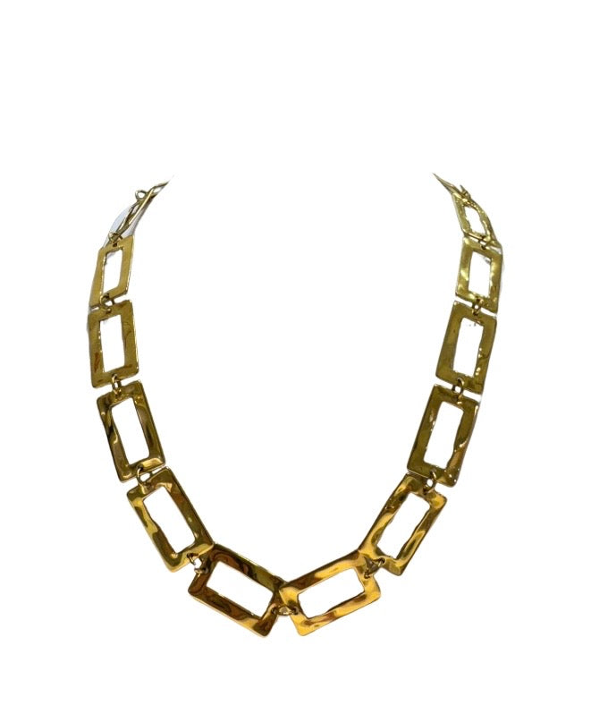 Collar Cadena Rectangular
